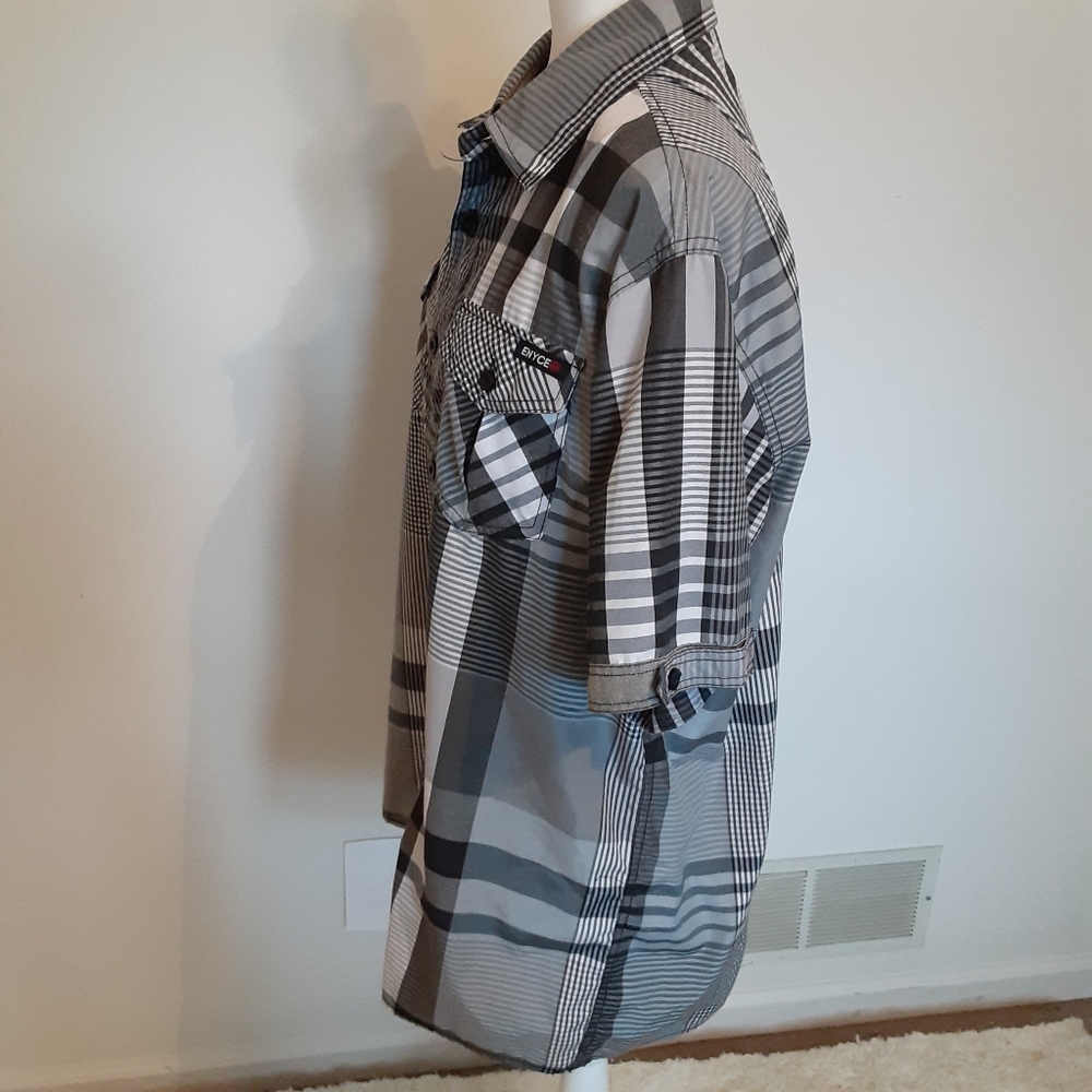 ENYCE CASUAL BUTTON DOWN SHIRT - Picture 2 of 8